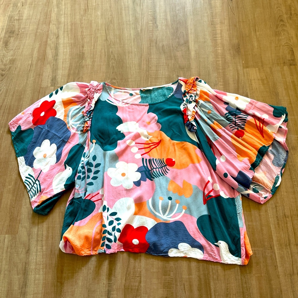 Beautiful multicolored top